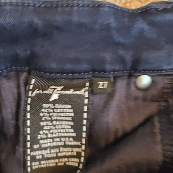 7 for all mankind jeans size 27 - Picture 2 of 3